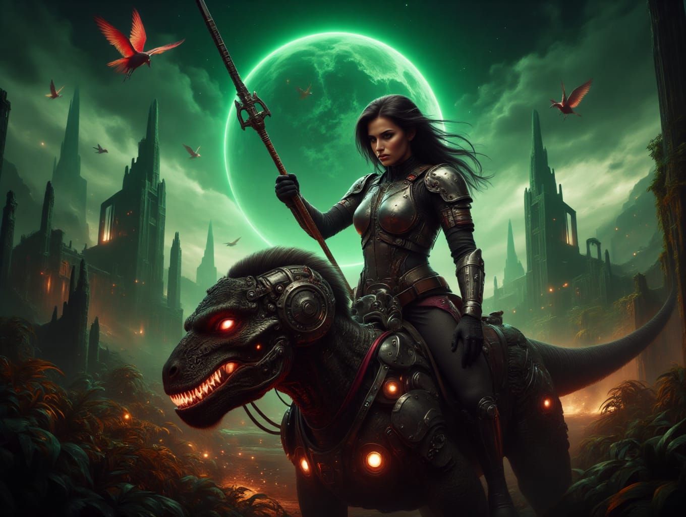 planetary warrior girl #01