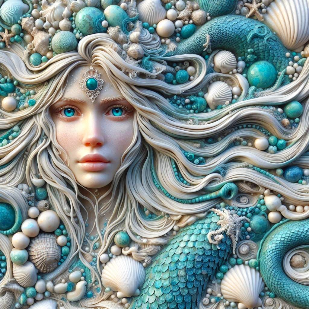 Turquoise Mermaid