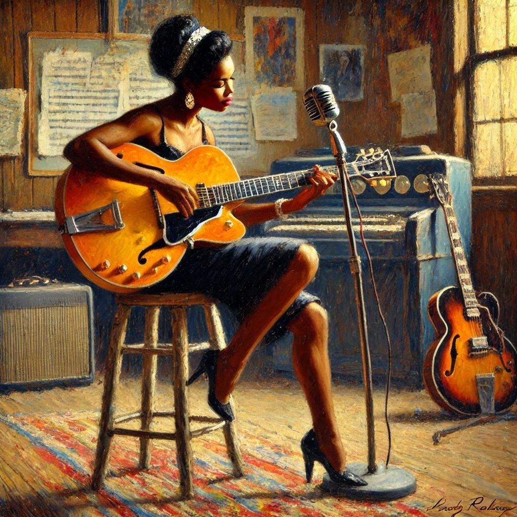 Sarah always looked good. Always played better.