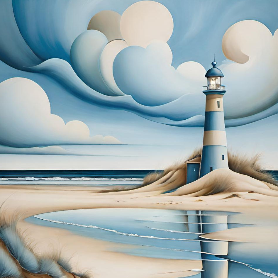 Sandy Dunes Lighthouse