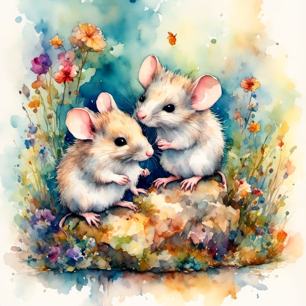 Mousin around