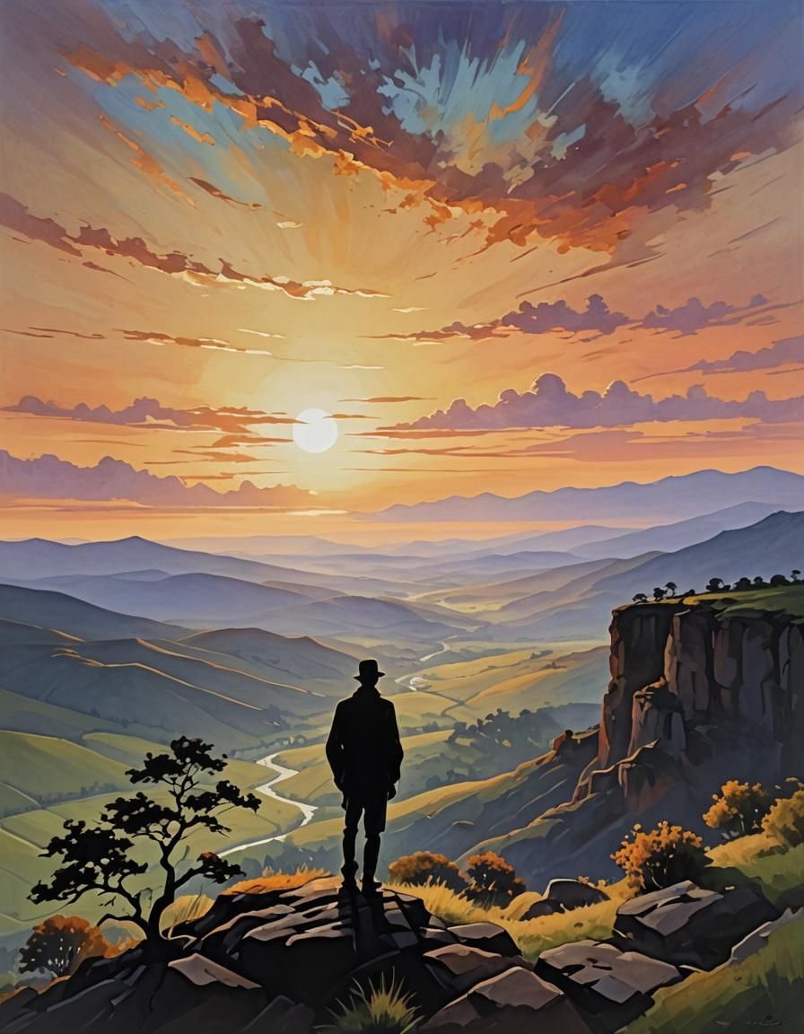 Solitude's Vista  by @Filomerc