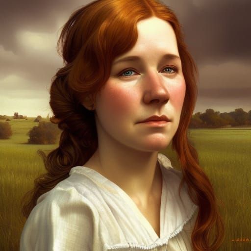 laura ingalls - AI Generated Artwork - NightCafe Creator