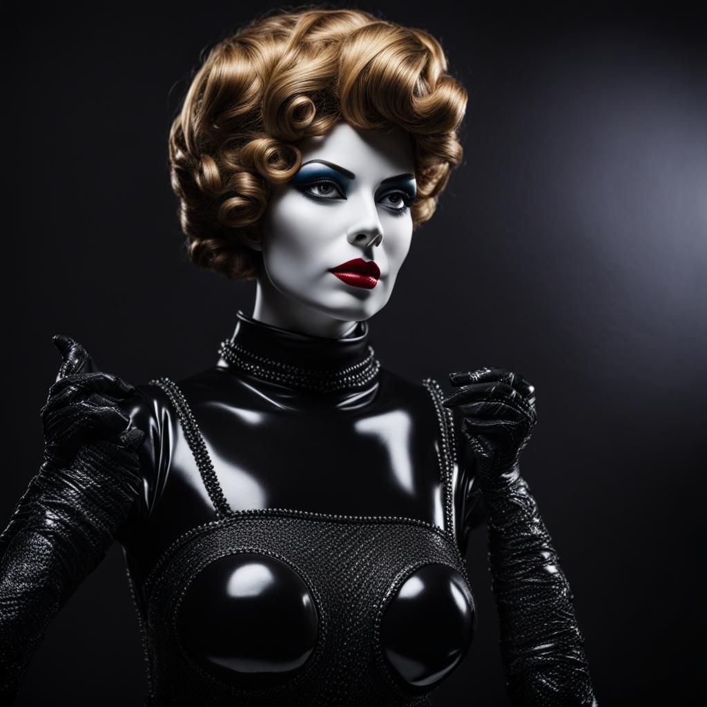 A Latex Puppet AI Generated Artwork NightCafe Creator