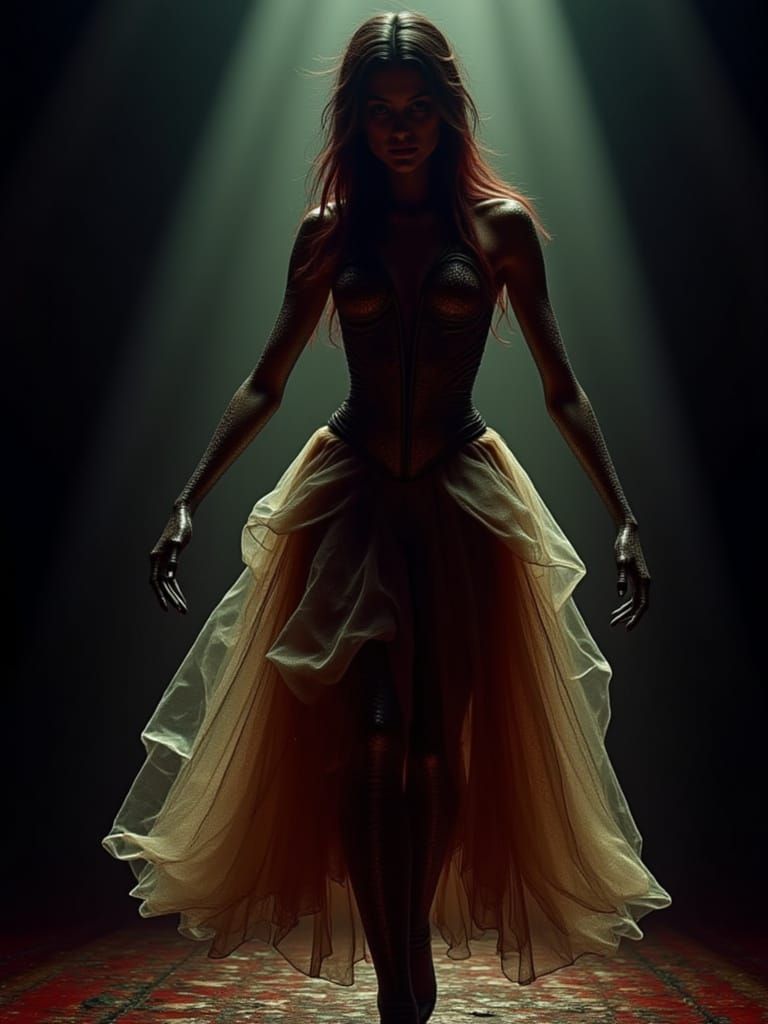 A Crimson Ballerina 🩰❤️