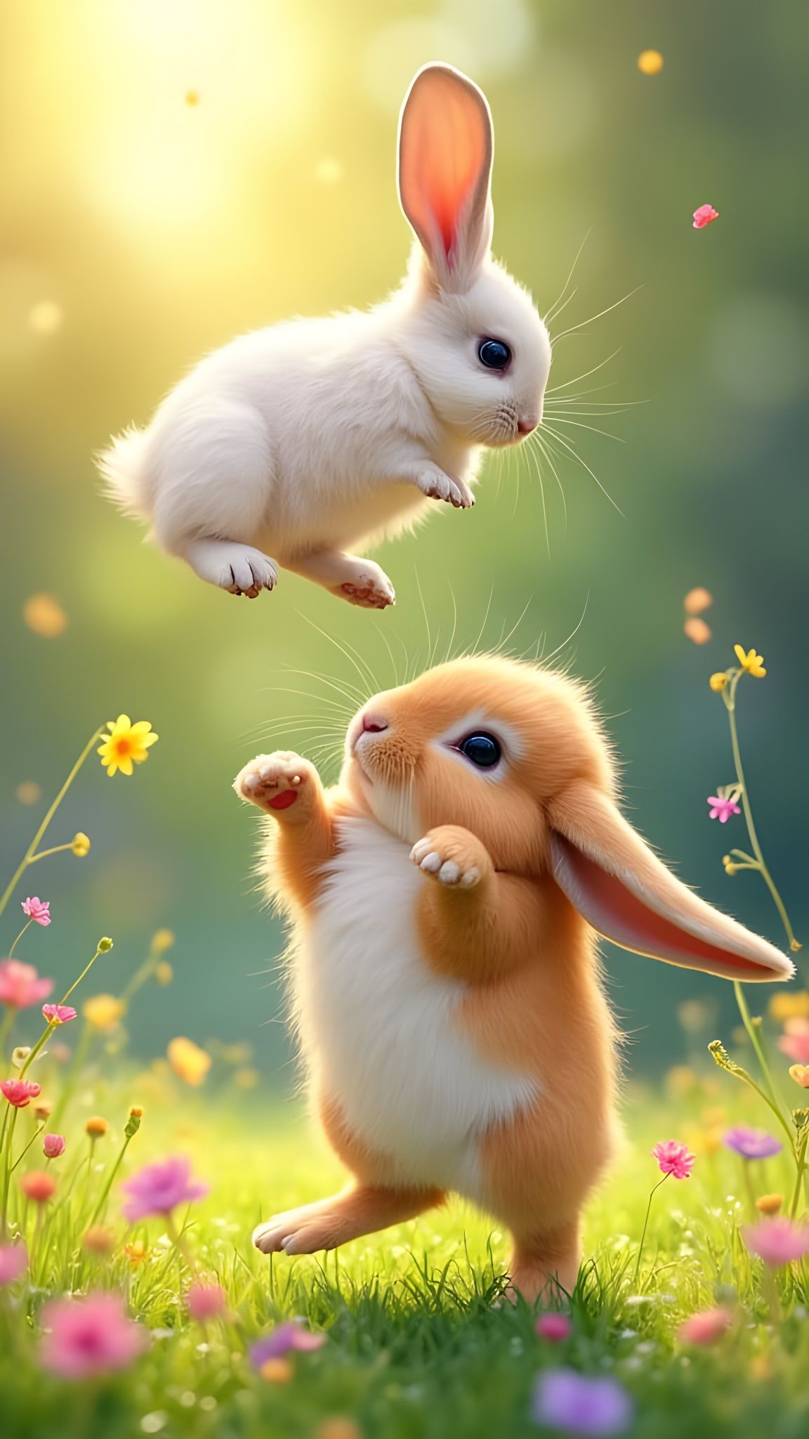 Snowball and Ginger  by @Gary Murakami