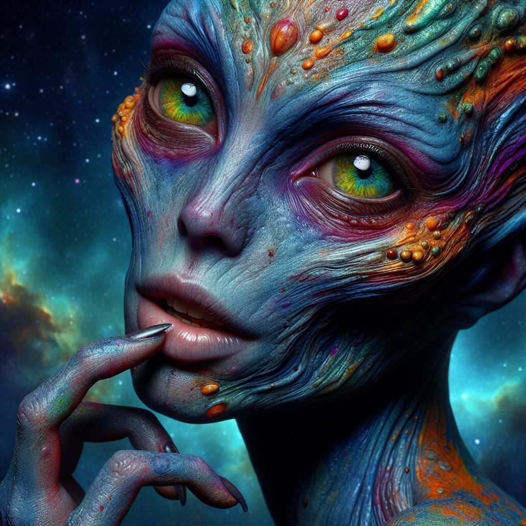 Portraits of a Serial Creator : She's Alien