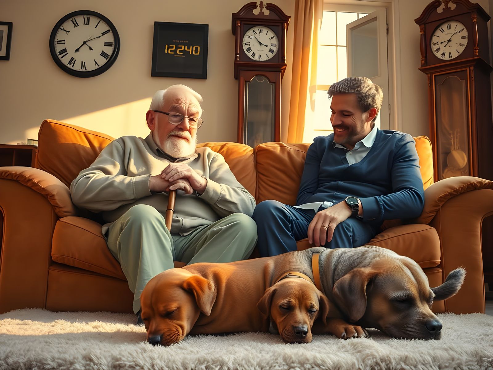 Our dog is the hellhound Cerberus but at least he is cute and sleeping  by @Gary Murakami