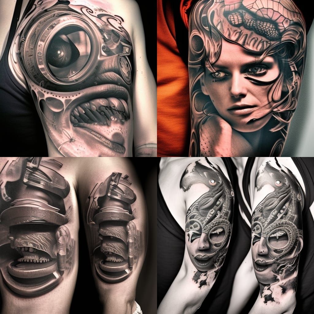 Monster Ink Tattoo Art