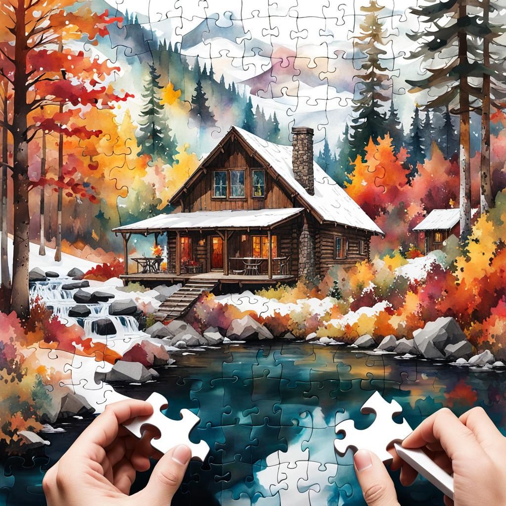 Jigsaw Puzzle  by @Superbear