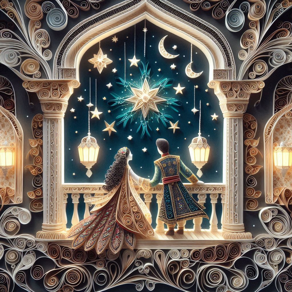 Paper Quilling 1001 Nights