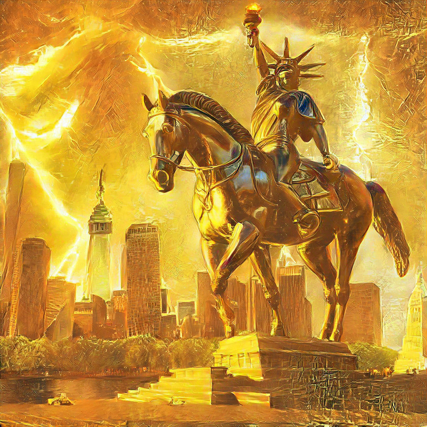 T'fer Horse of Liberty