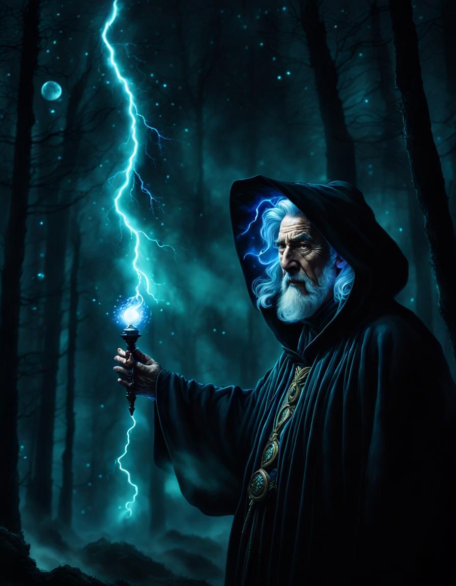 The Lightning Conjurer   by @nightmareangel