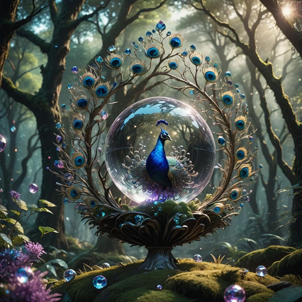 Peacock  by @Ototo