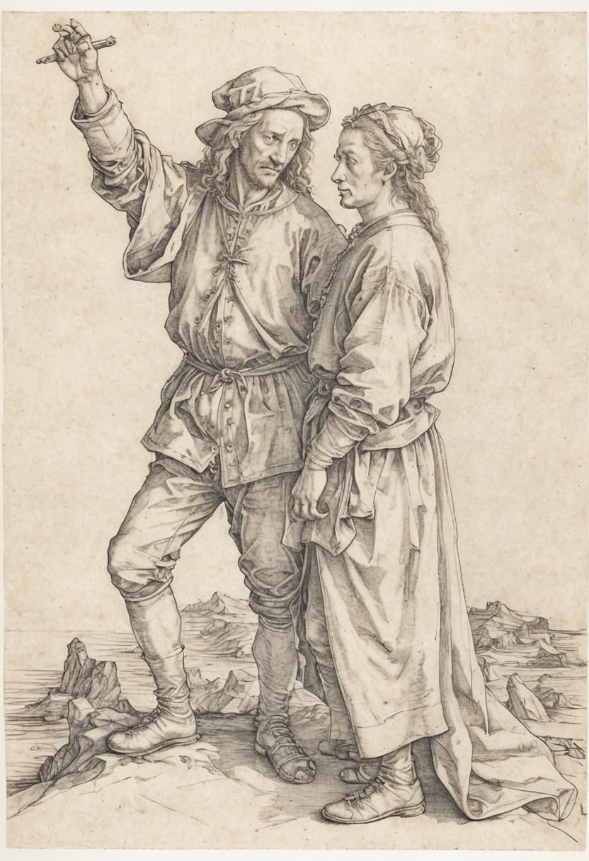 a farmer and his wife