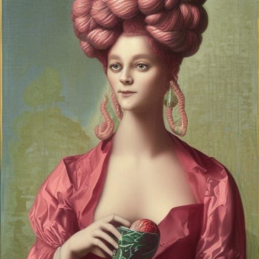 The Pink Lady AI Generated Artwork NightCafe Creator