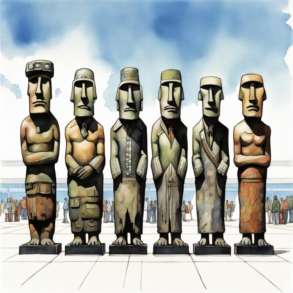 Easter Island Statues