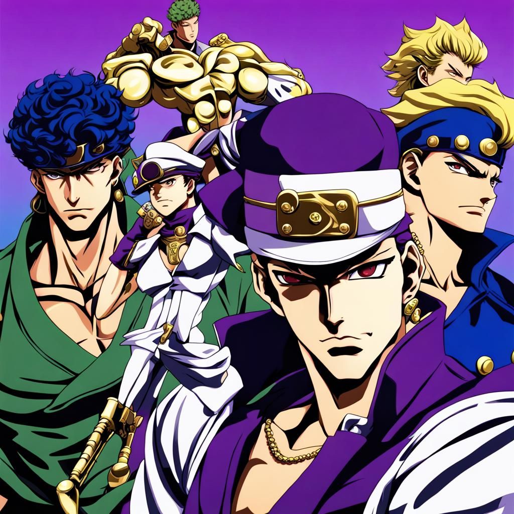 jojos bizarre adventure - AI Generated Artwork - NightCafe Creator