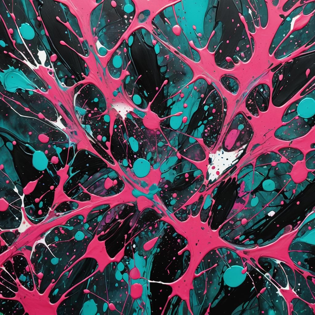 Ink splatter