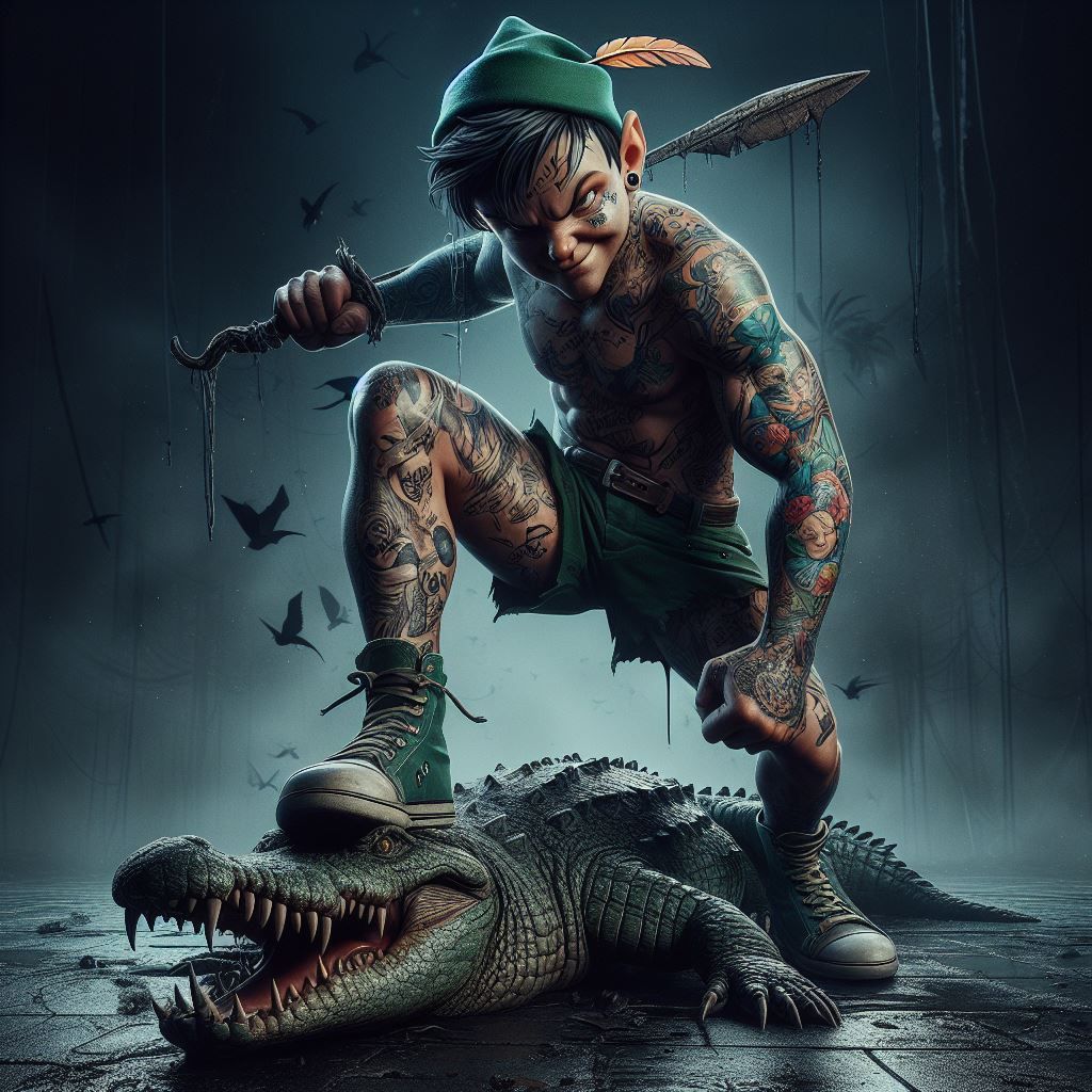 Peter vs Tick Tock Croc