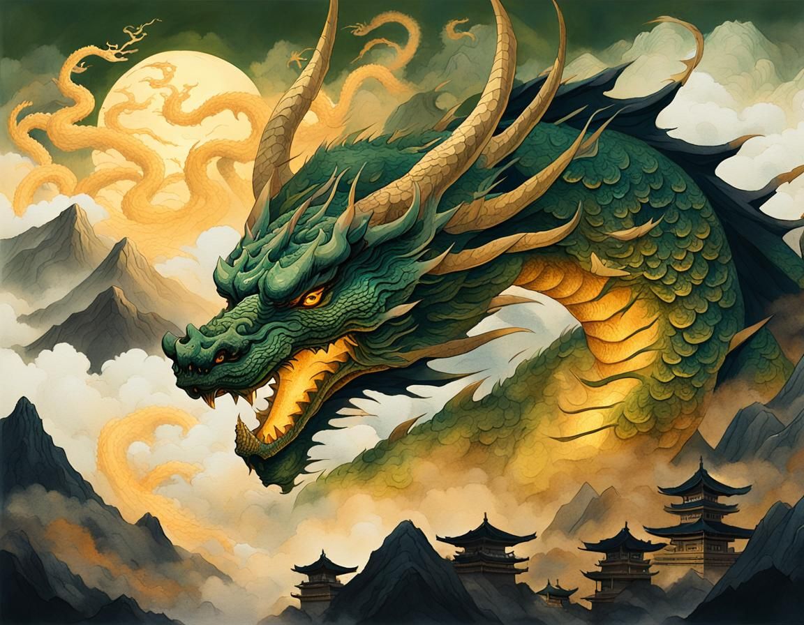 Dragon Utagawa Kuniyoshi.....