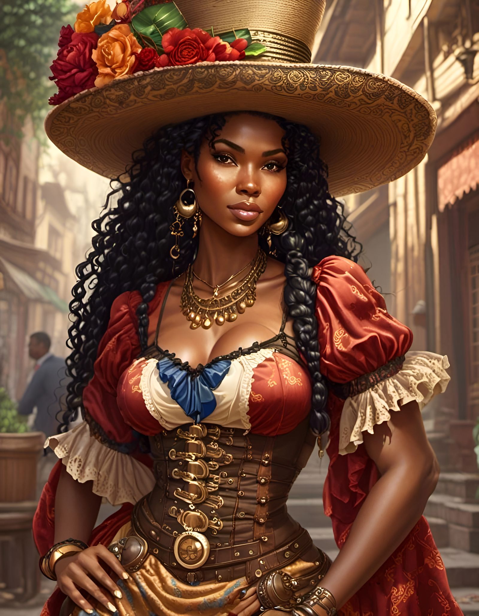 Gorgeous African Lady