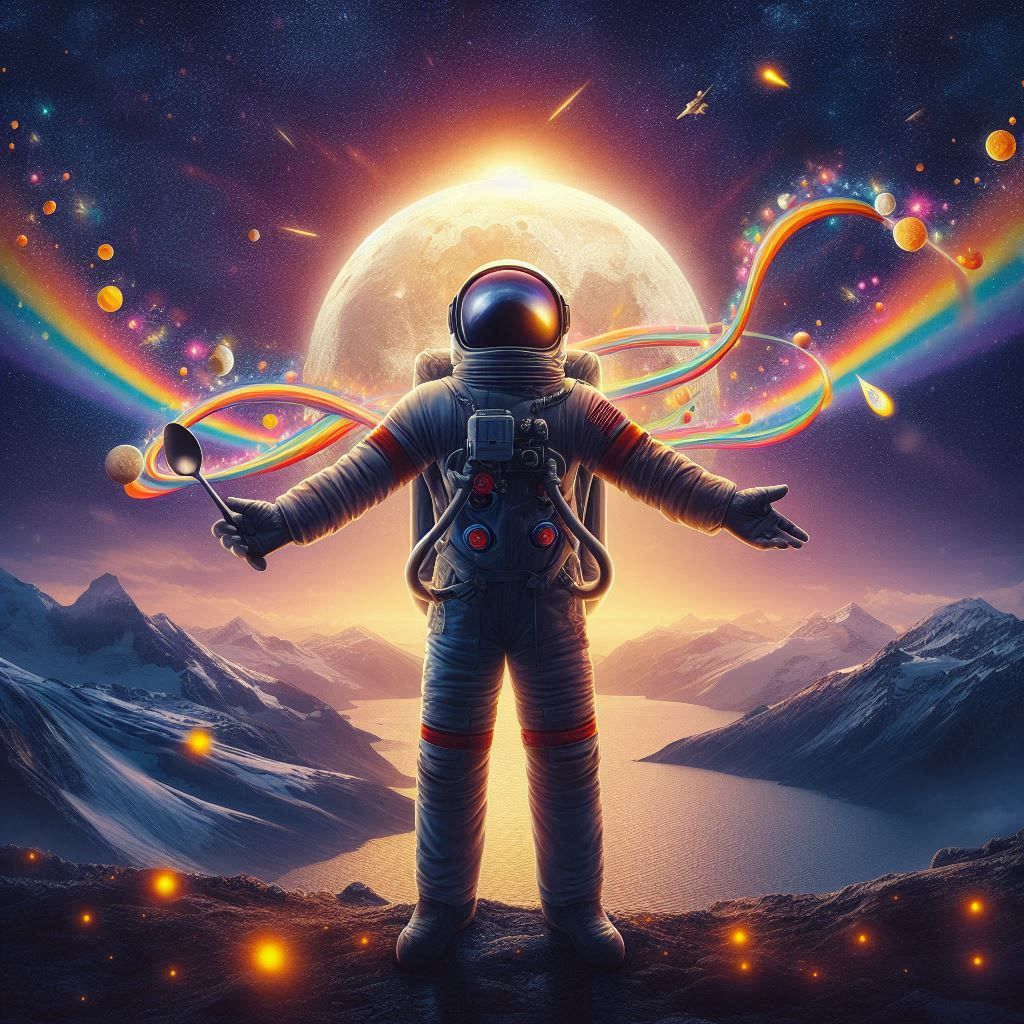 I'm gonna climb up every mountain of the moon And find a dis...