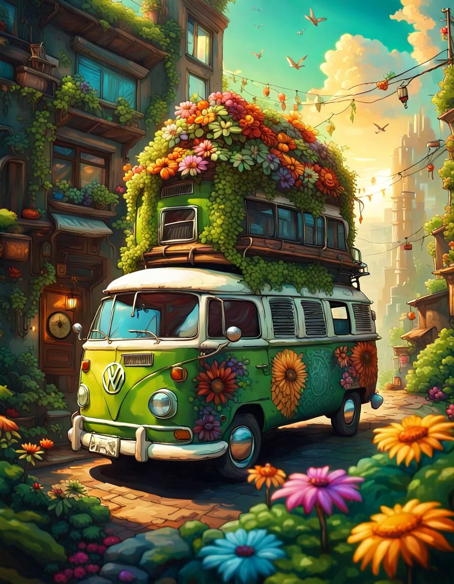 roving garden of delight  by @Fella Spears