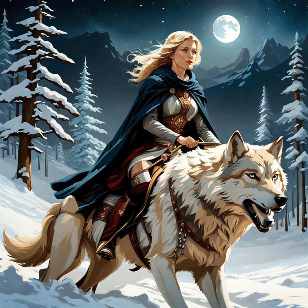 Wolfrider  by @Babster