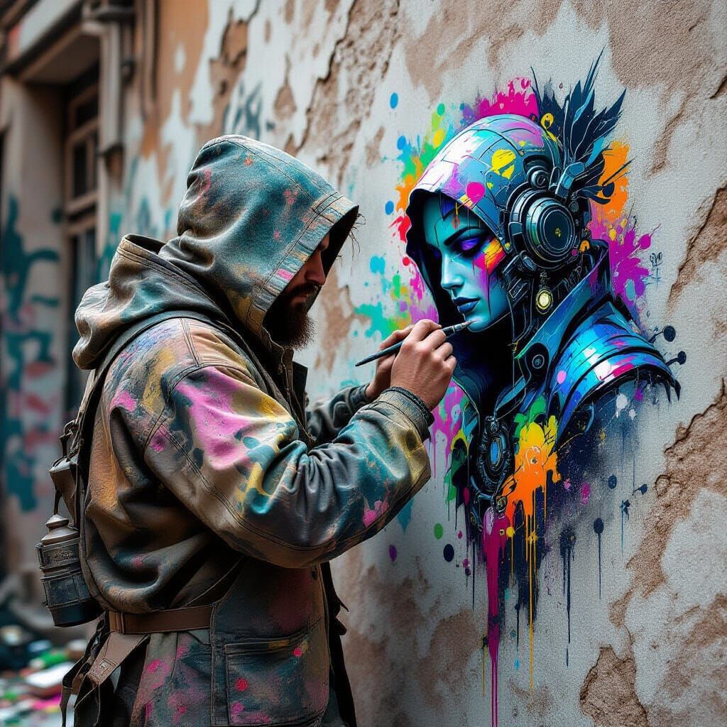  Airbrush Art   by @bekarno89183