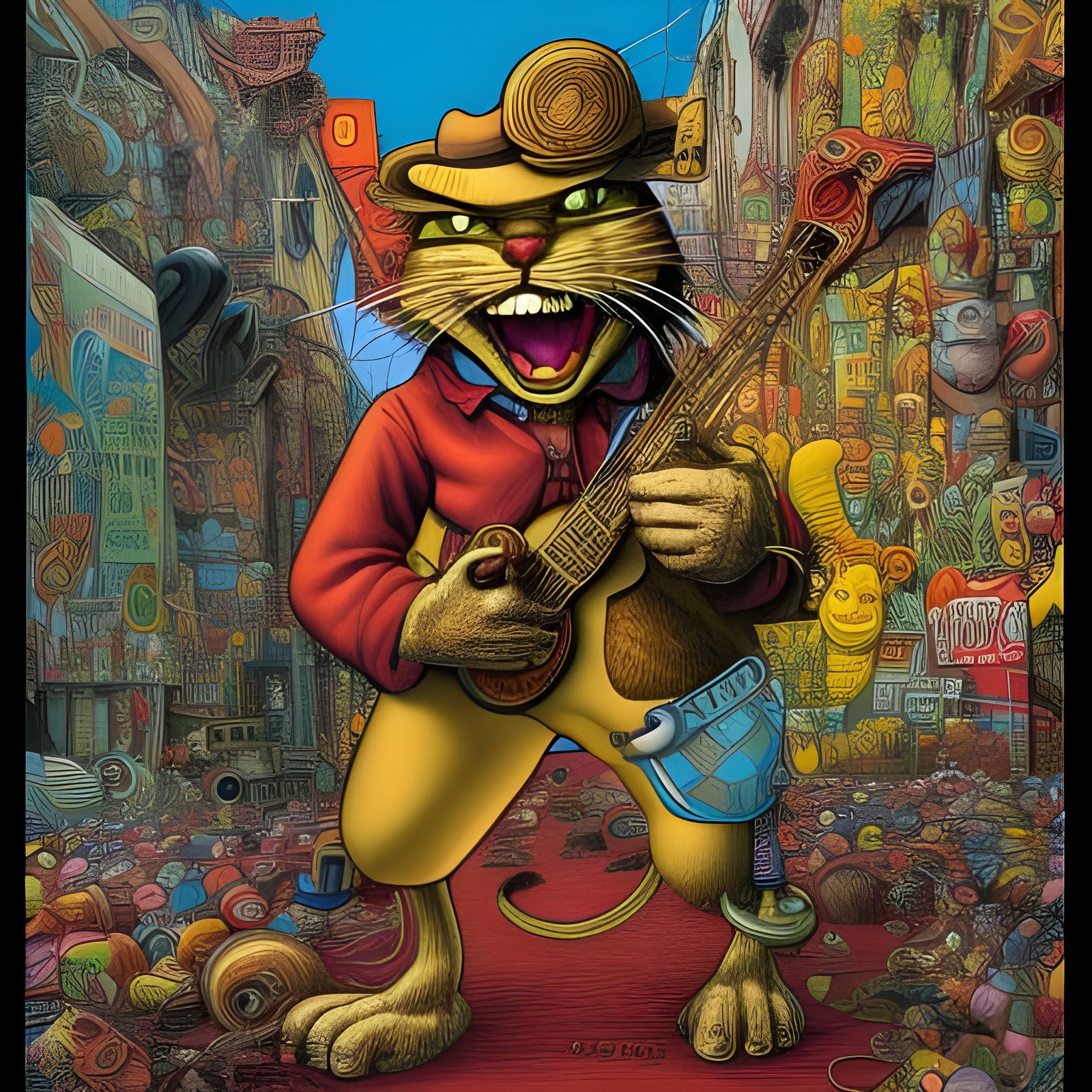 Fritz Plays the Blues  by @Zardoz