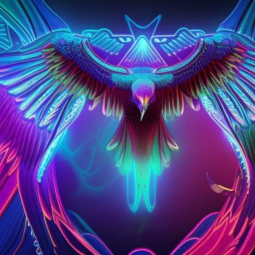 Fly Like An Eagle - AI Generated Artwork - NightCafe Creator