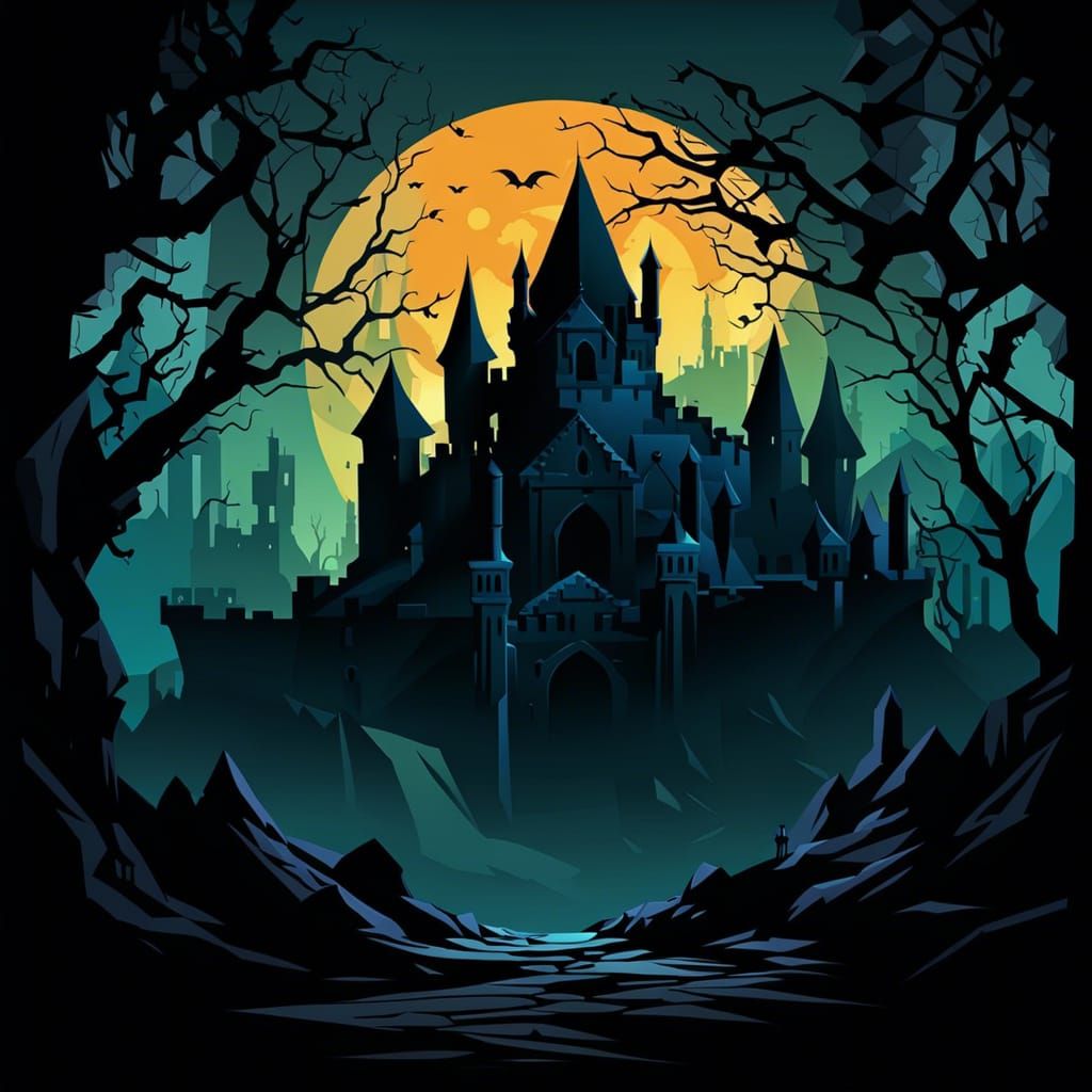 TheHauntingCastleWithTheShadows (SDXL) - AI Generated Artwork ...