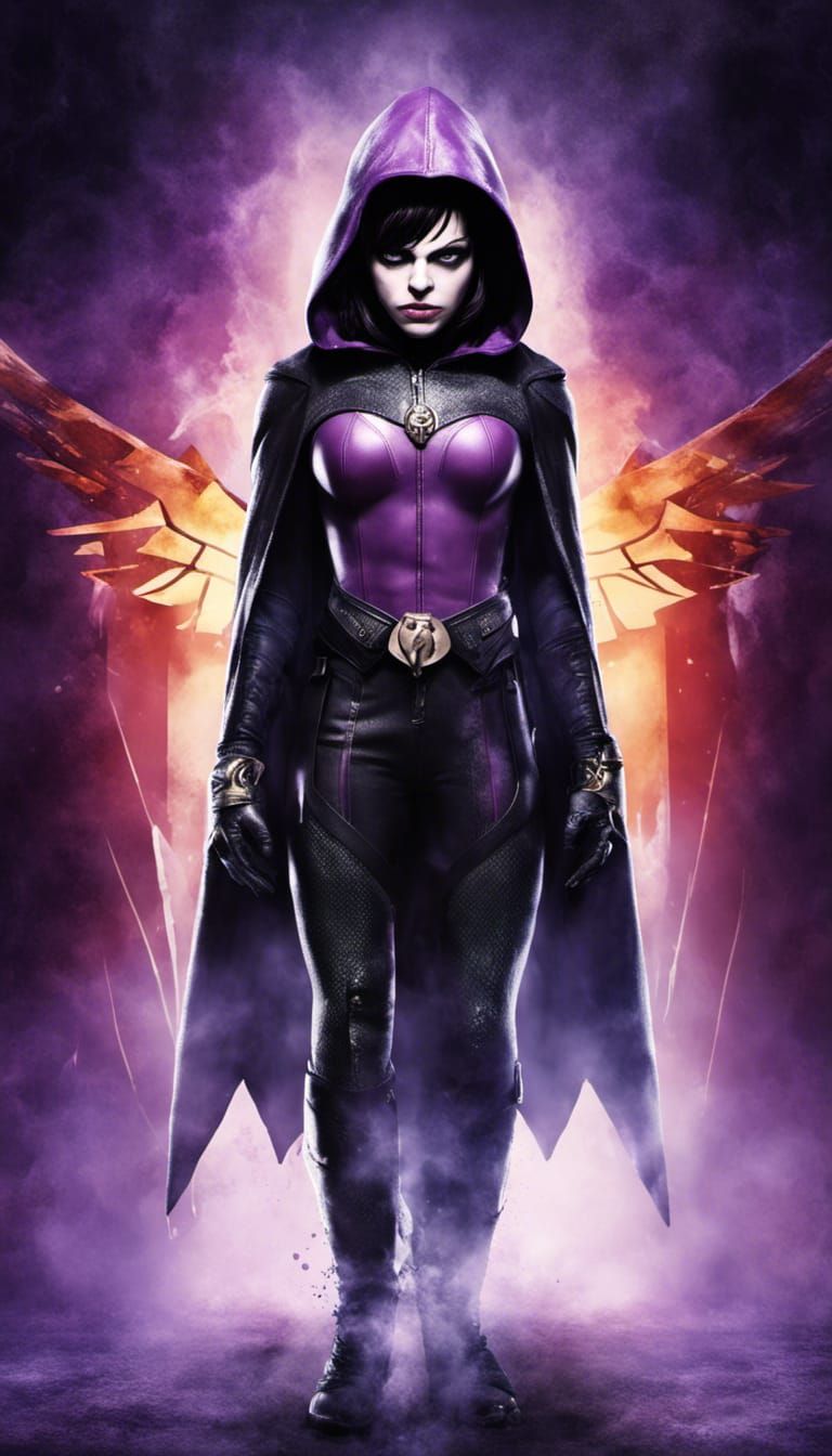 Raven, DC Comics - AI Generated Artwork - NightCafe Creator