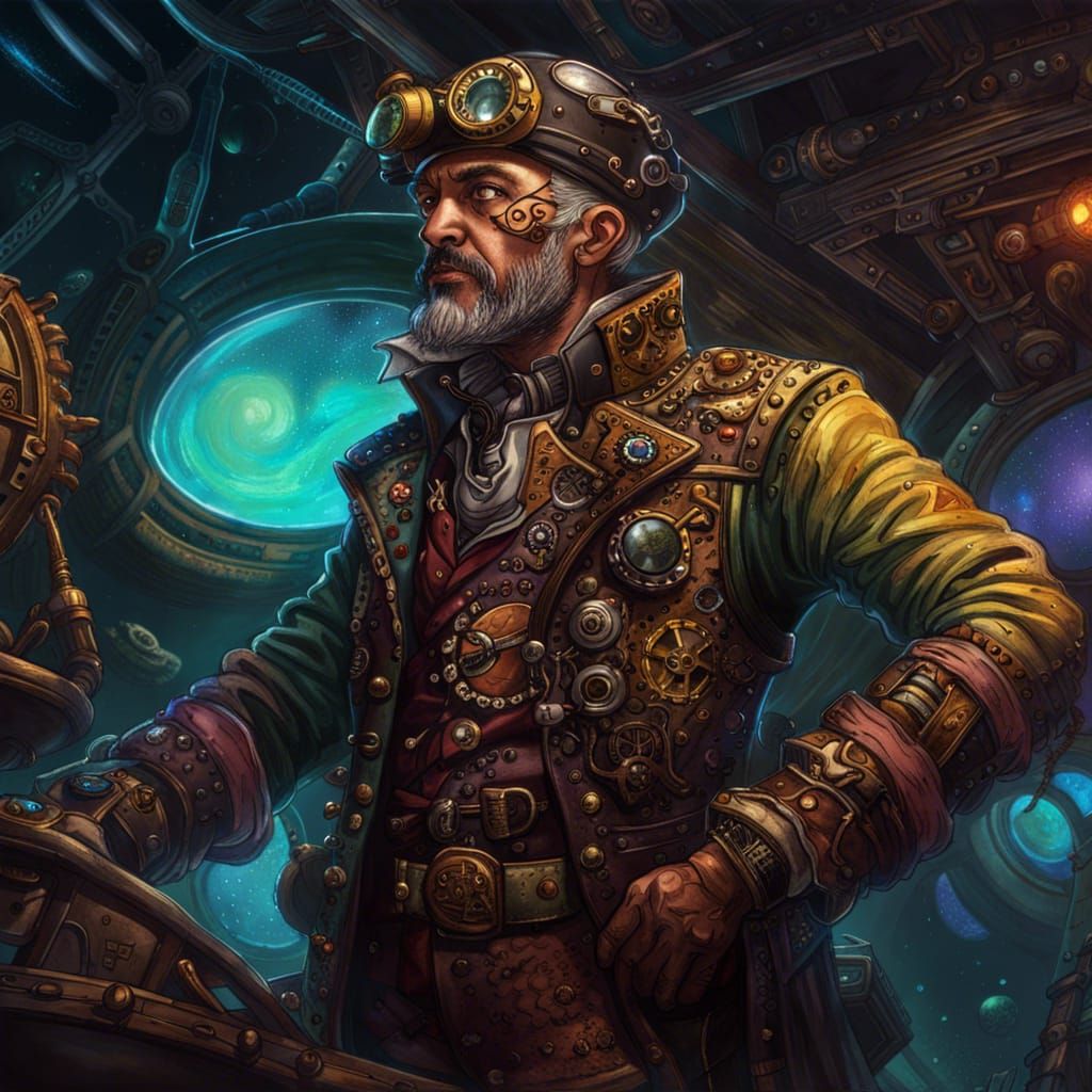 Space Pirate Captain  by @DSizzle67