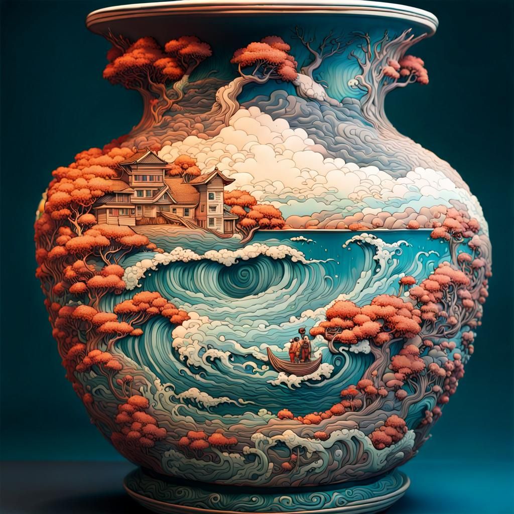 A scene of the sea  by @Cheshire Cat