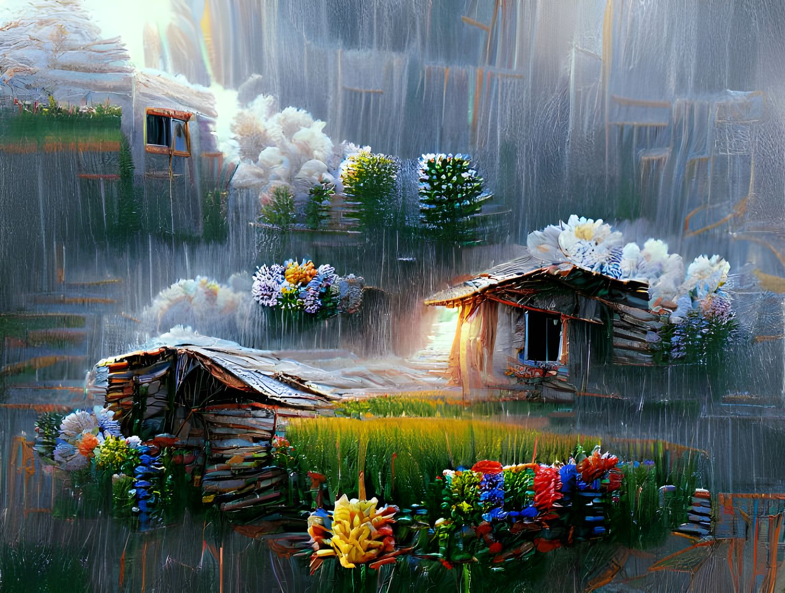 Abandoned Village Cabin