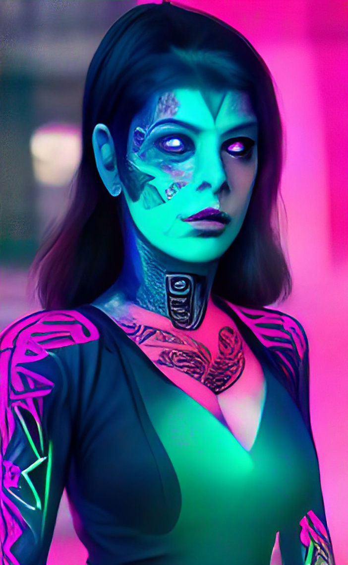 '' Cyberpunk Variant 1 '' PORTRAIT STORIES - 193