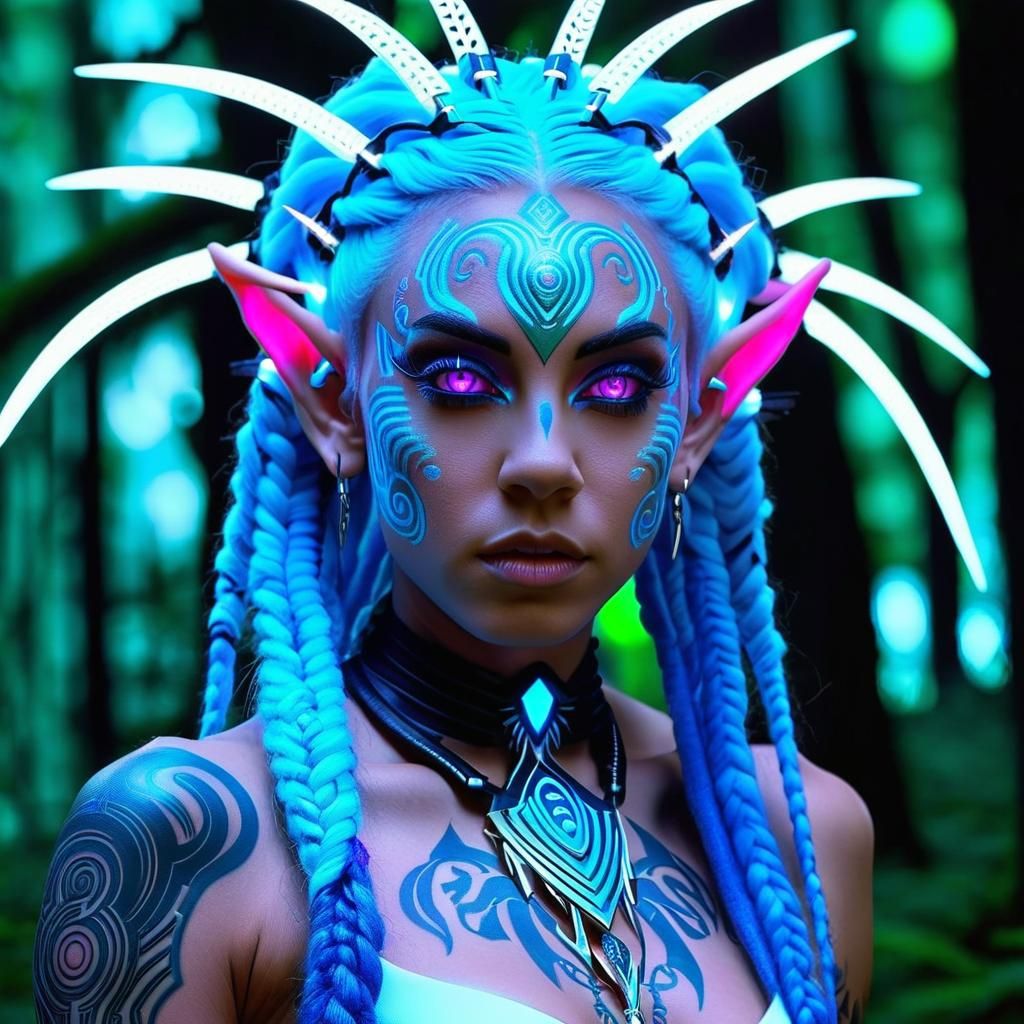 Biopunk Elf