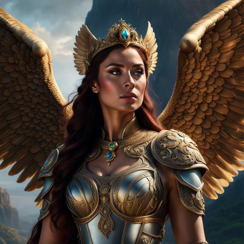 Ariel, Archangel, Lioness of God and Angel of Natural Elements - AI ...