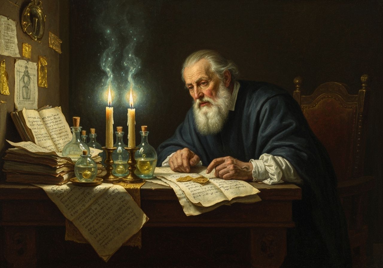 The Alchemist's Lamment   by @Le Lapin