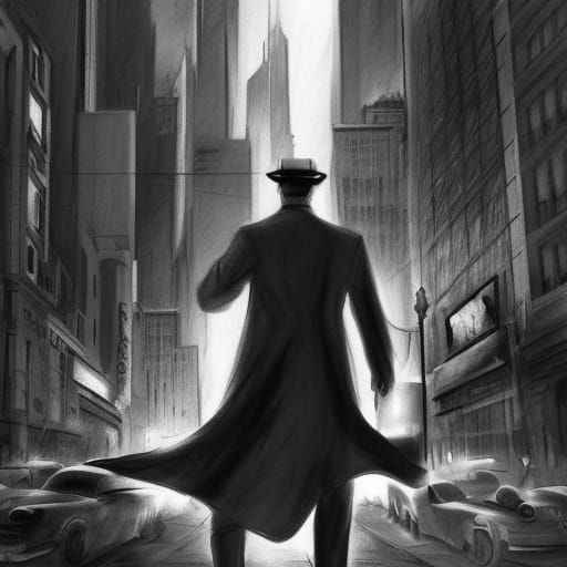 Noir world - AI Generated Artwork - NightCafe Creator