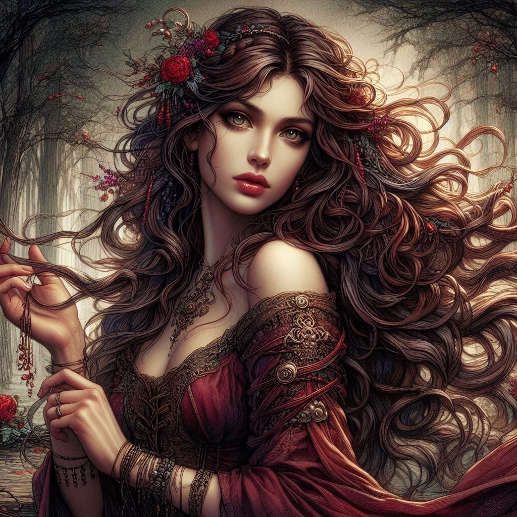 Crimson Fairytale Heroine