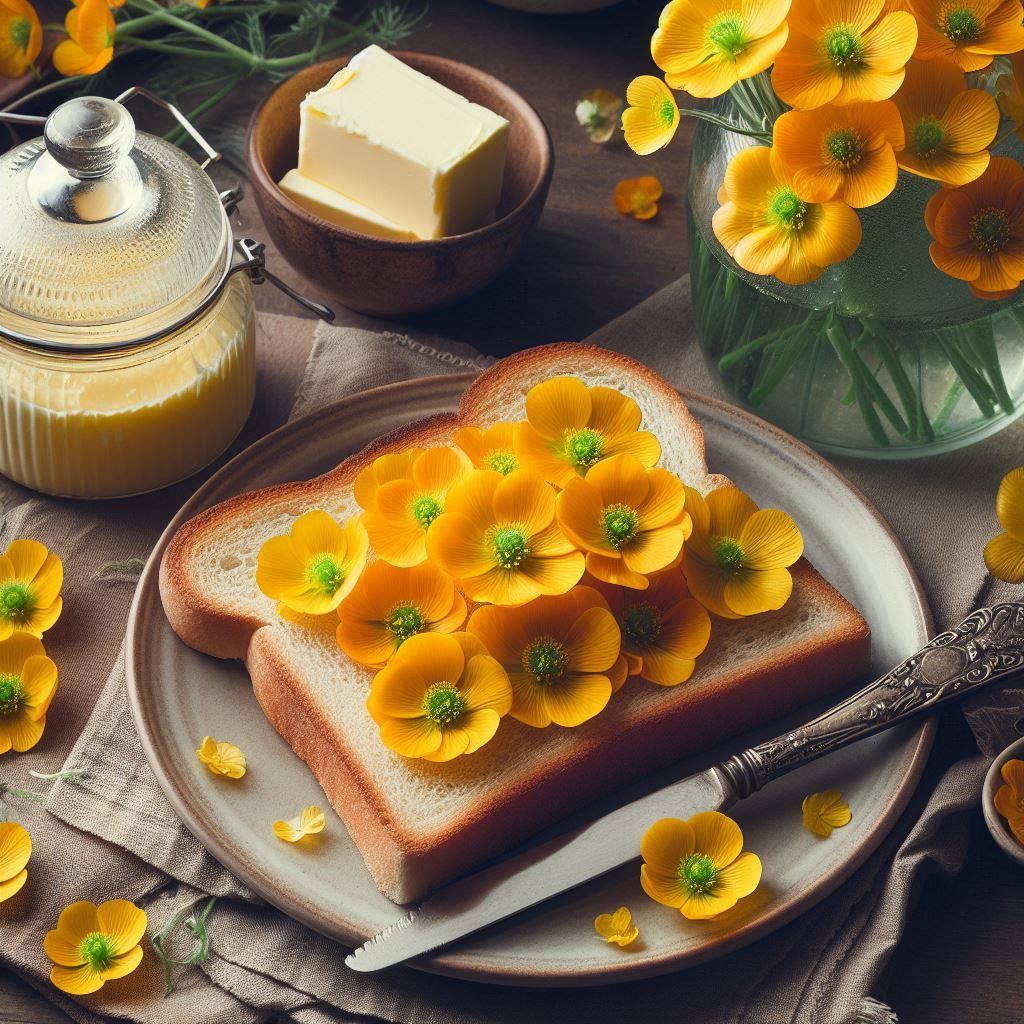 Hot Buttercupped Toast