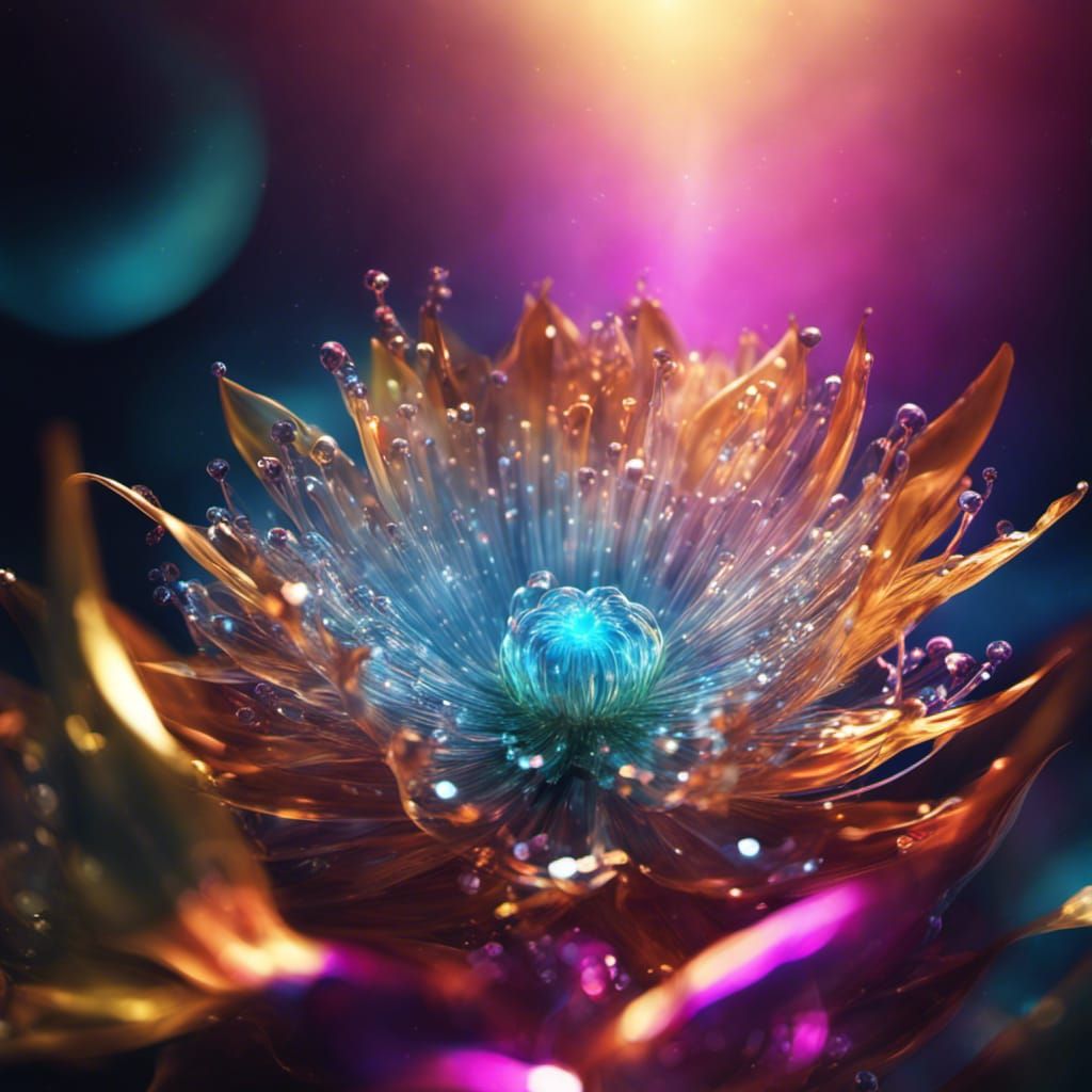 Glass flower