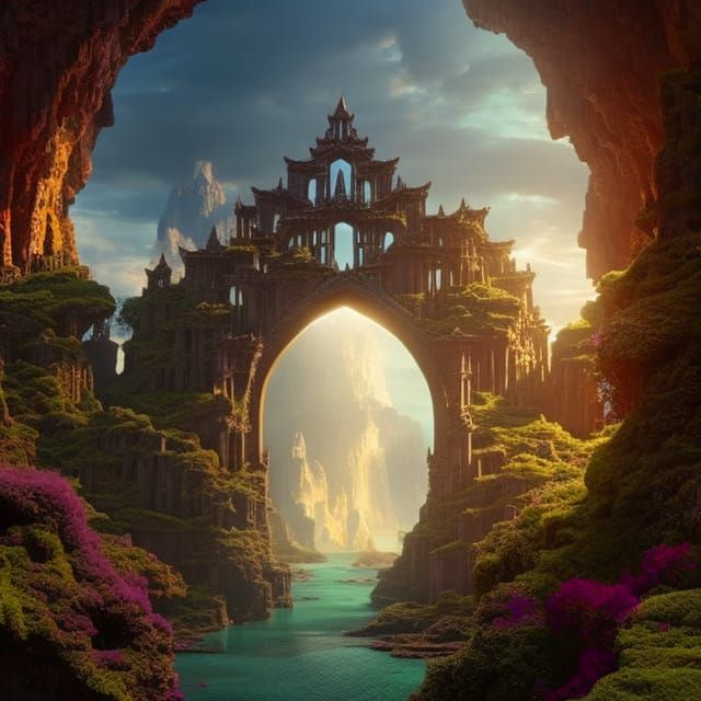 Colorful Fairy Gate New   by @Pineap Creations 