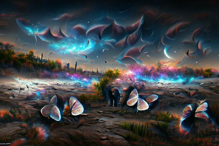 Cosmic Butterflies