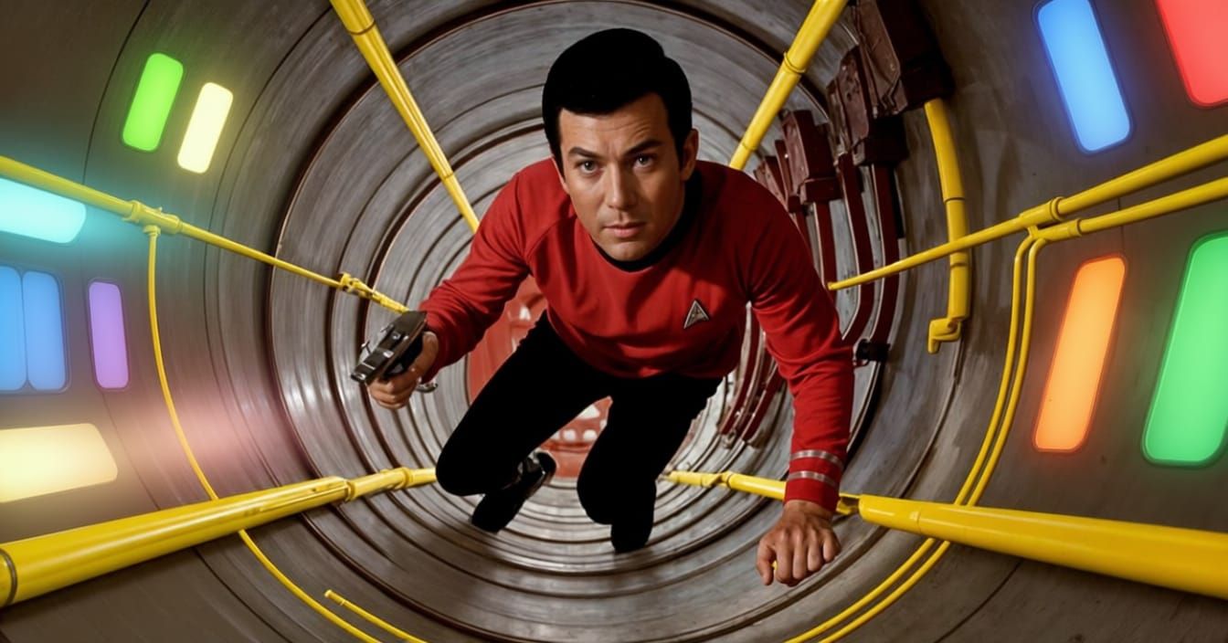"I'm an engineer, not a bloody redshirt!"