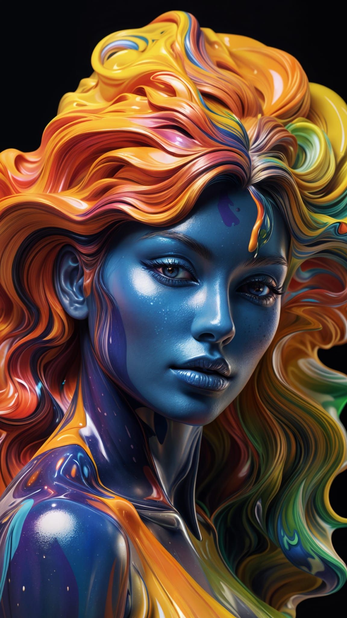 Blue jazmin