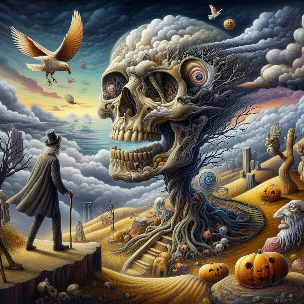 Breath of morning dew, Cycles end, life whispers soft— Silent dusk falls new. (1)